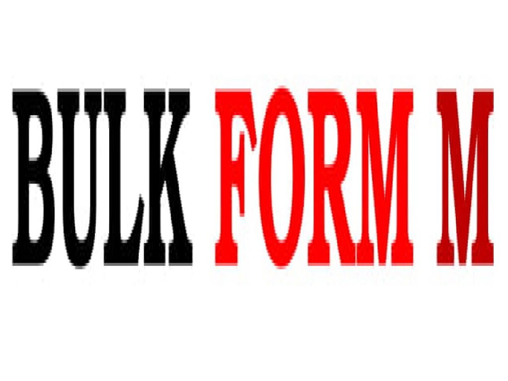 BULK FORM M