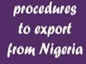 Export from Nigeria in brief